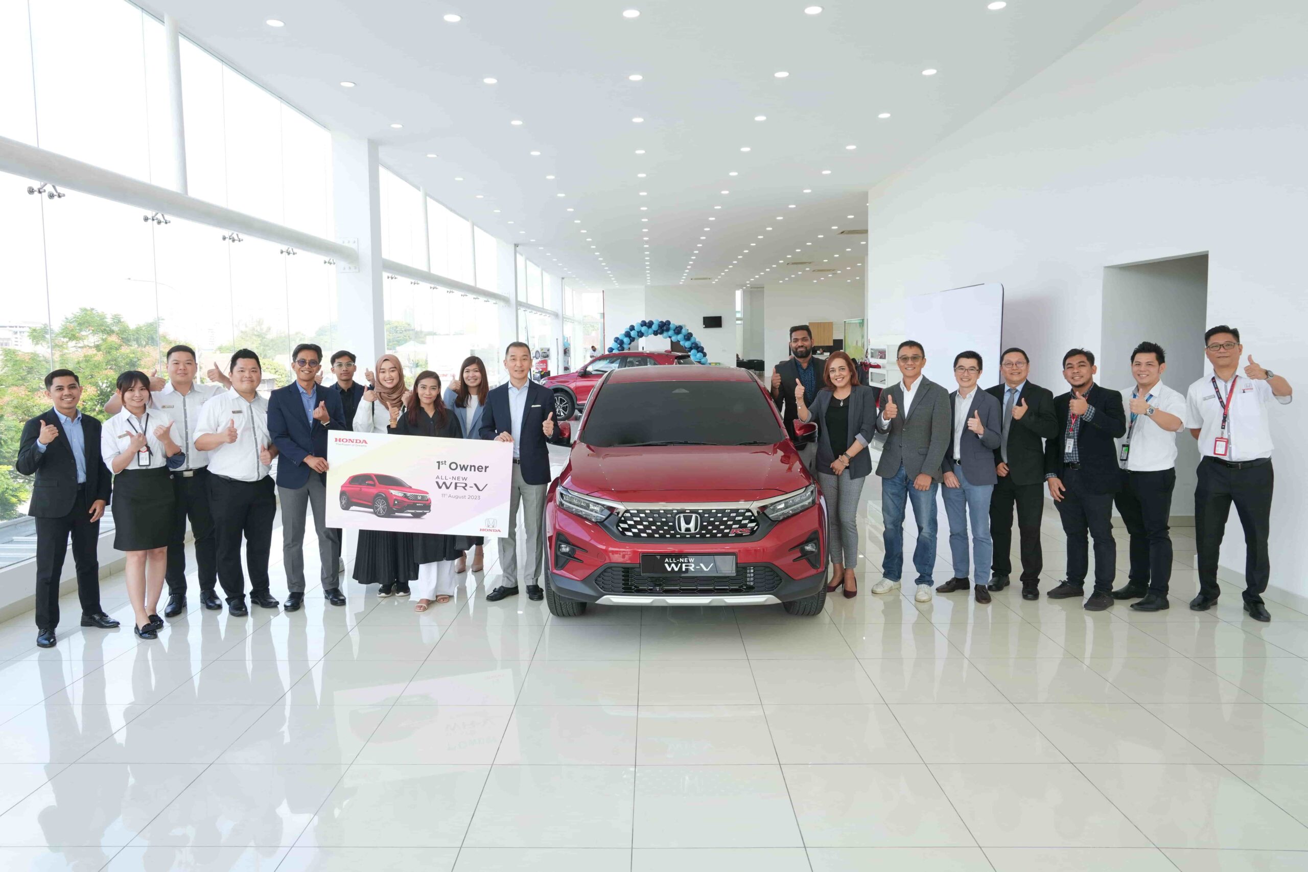 Pembeli Pertama Honda WR-V Di Malaysia Diraikan! Bawa Pulang Hadiah Bernilai RM5,000